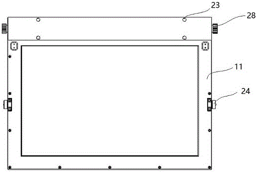 Intelligent self-taking cabinet with touch transparent screen automatic doors