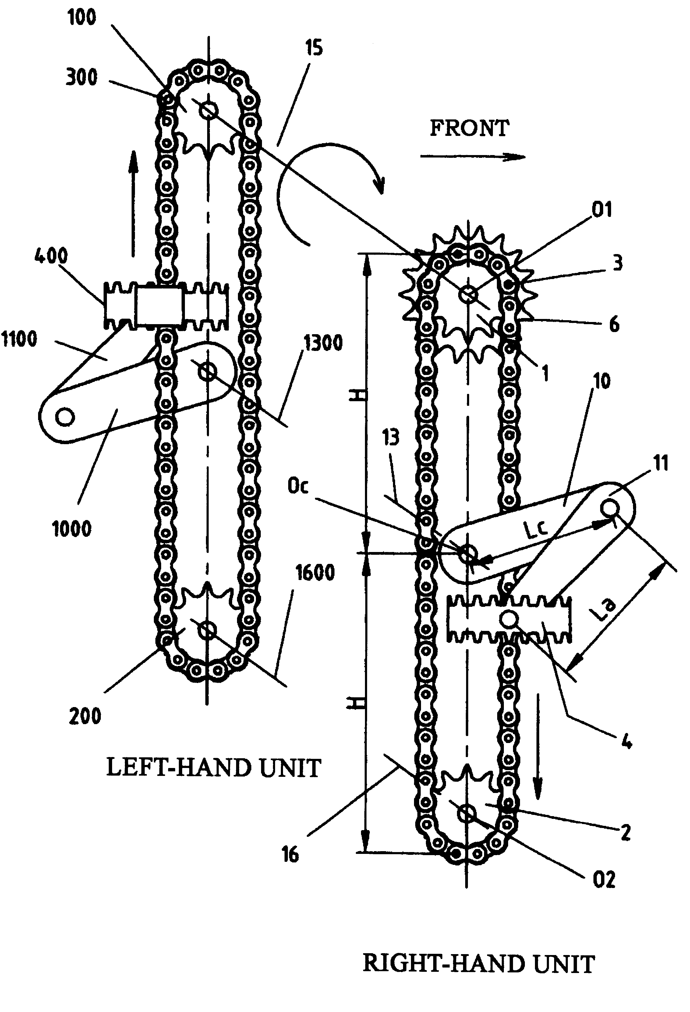 Human-powered driving mechanism