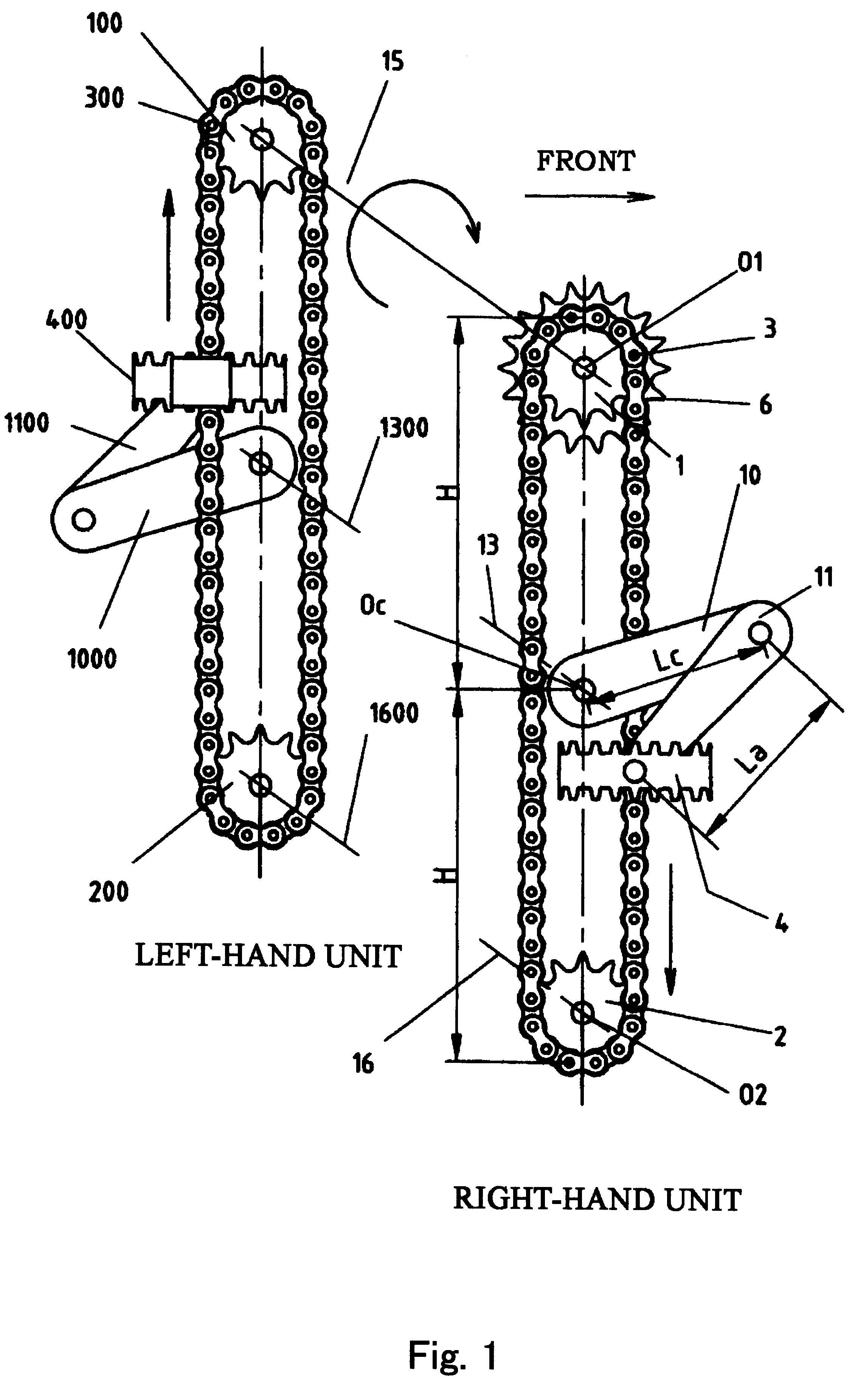 Human-powered driving mechanism