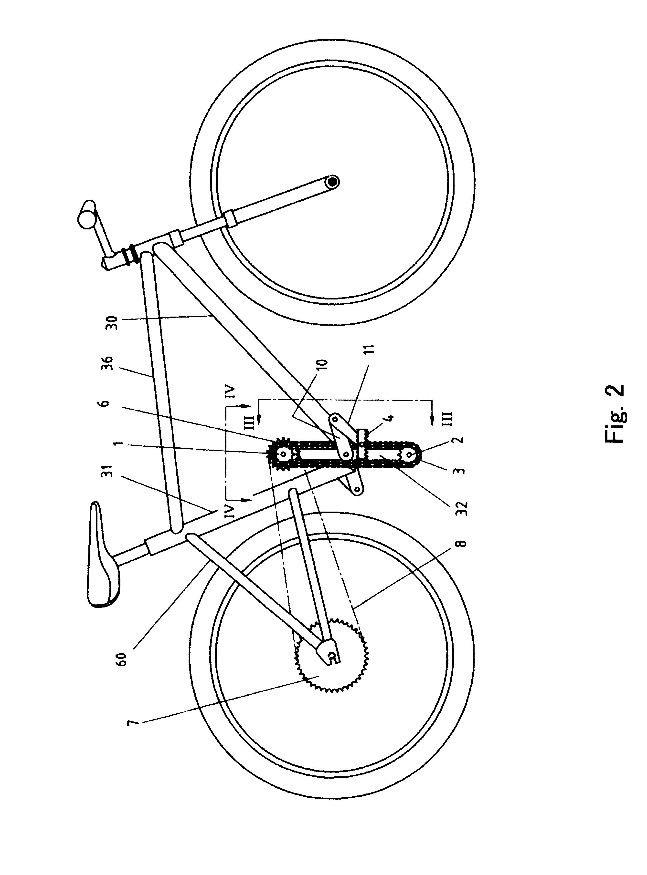 Human-powered driving mechanism