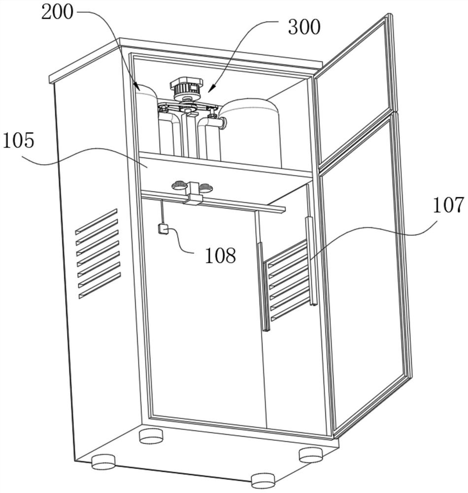 Novel safety power distribution cabinet and use method thereof