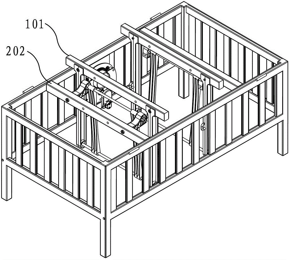 Baby cradle and swaying method thereof