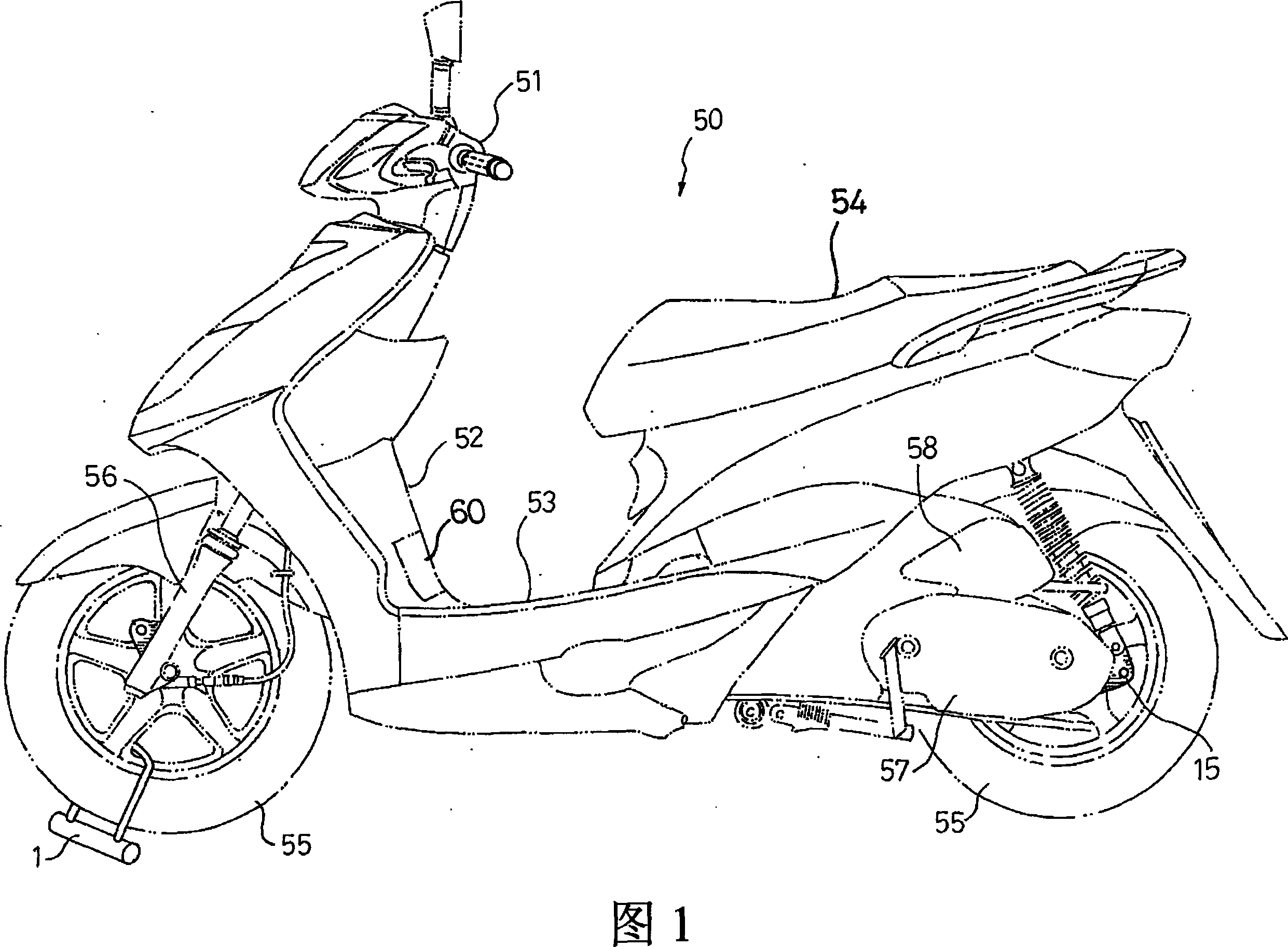 Induction type locomotive lock