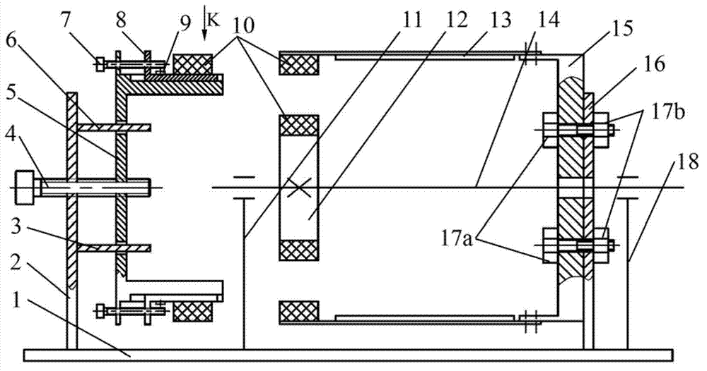 A frequency-adjustable rotary piezoelectric generator