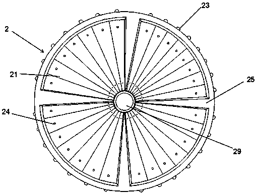 Melon-seed frying machine