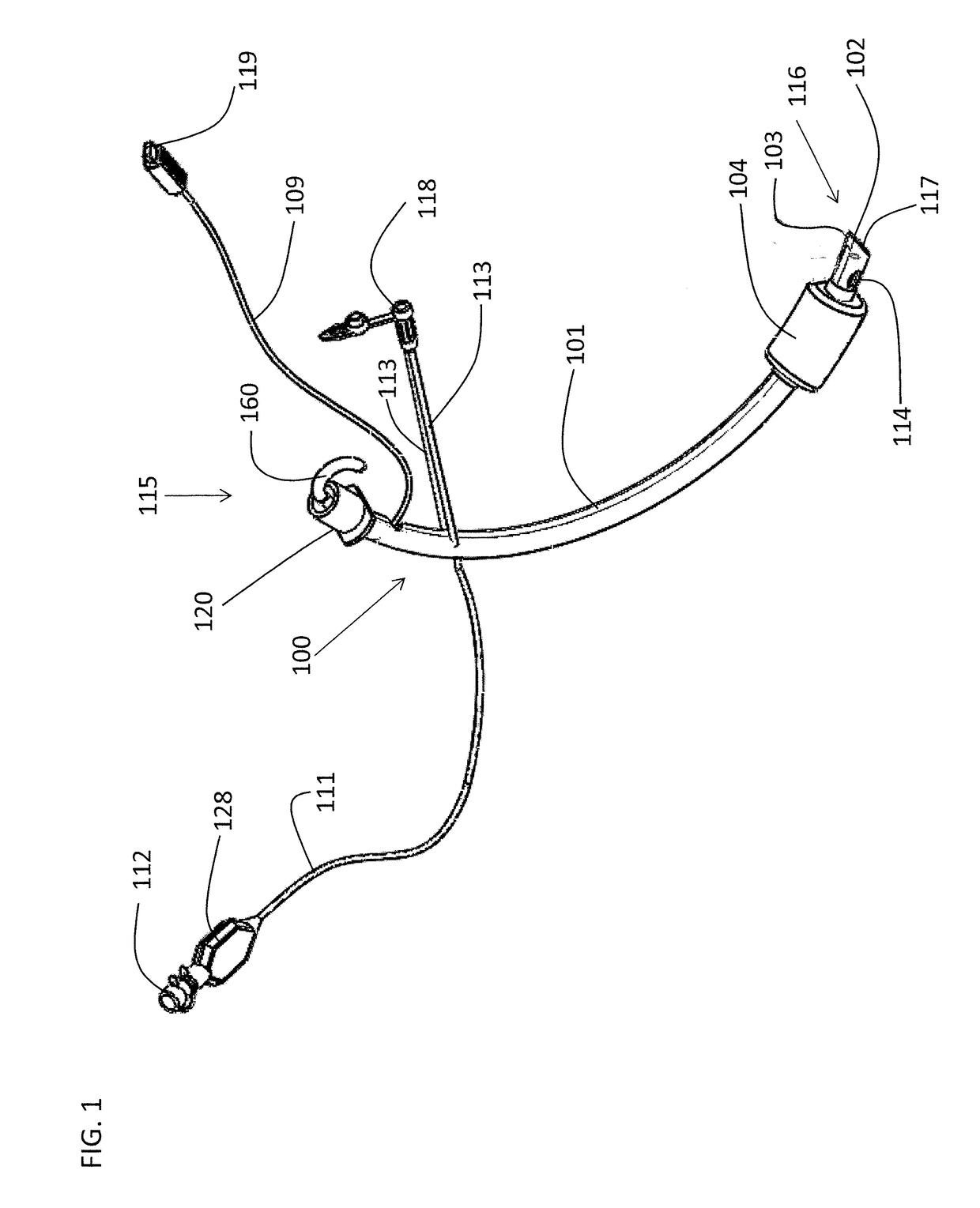 Endotracheal tube with visualization capabilities and a laryngeal mask