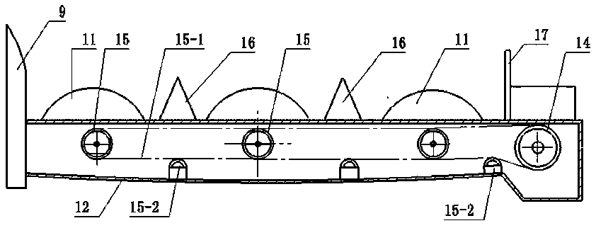 Novel cutter head type mowing machine