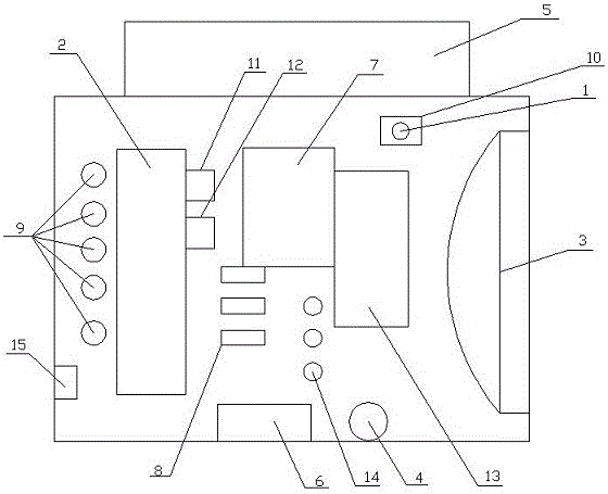 Intelligent light-dimming table lamp and light-dimming control system thereof