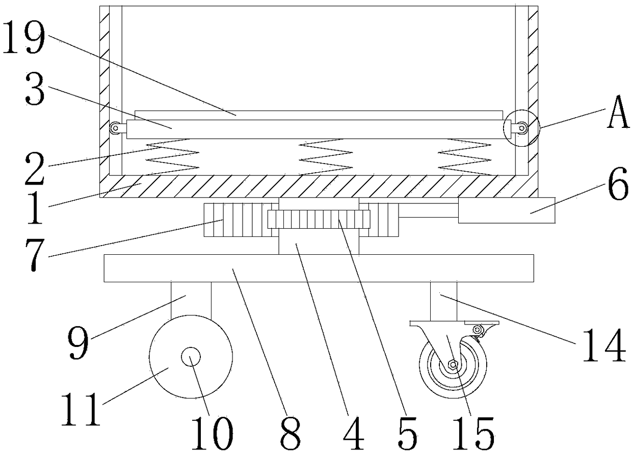 Object-carrying robot