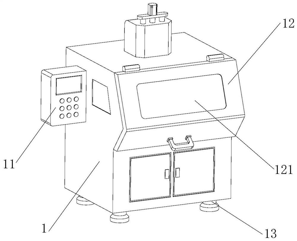 Painting device for surface of computer case