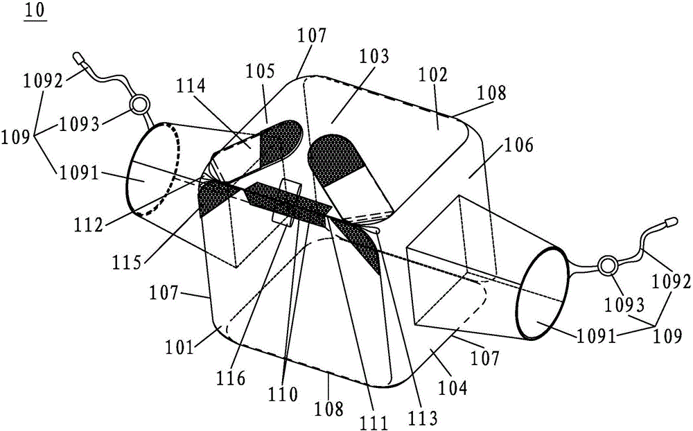 Portable foldable-type peritoneal dialysis pipeline-connecting and liquid-changing clean operating box