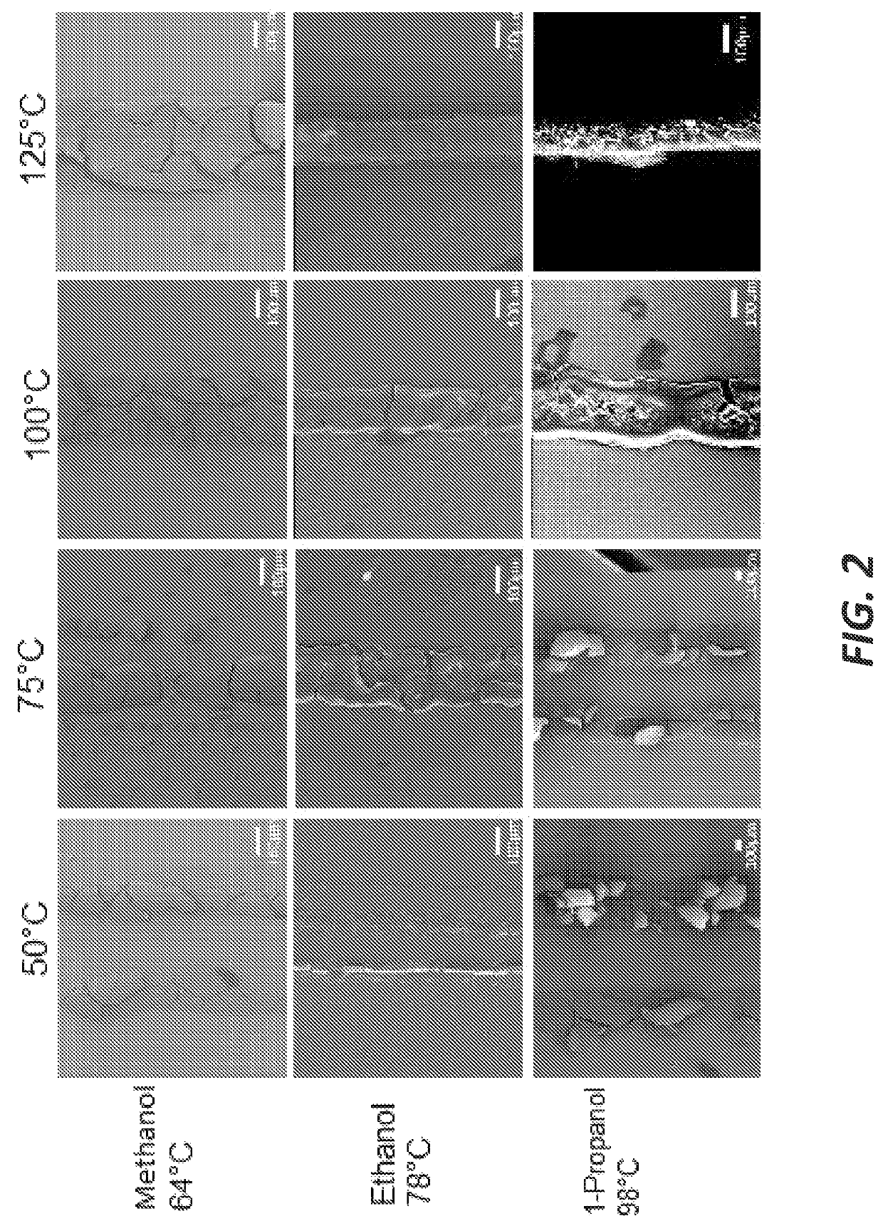 Systems and methods for controlling the morphology and porosity of printed reactive inks for high precision printing