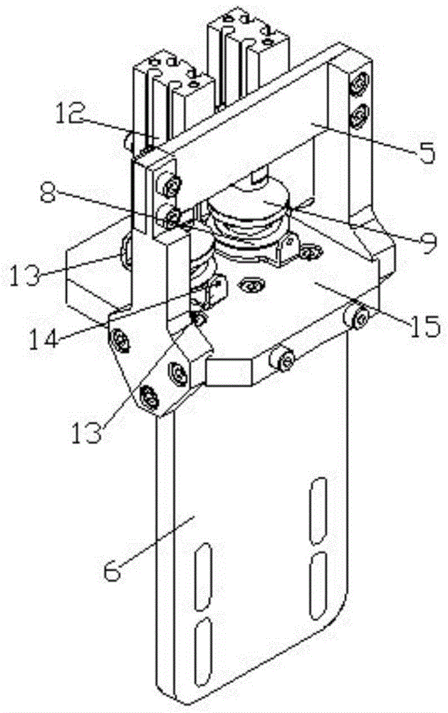 A sewing machine with a threader