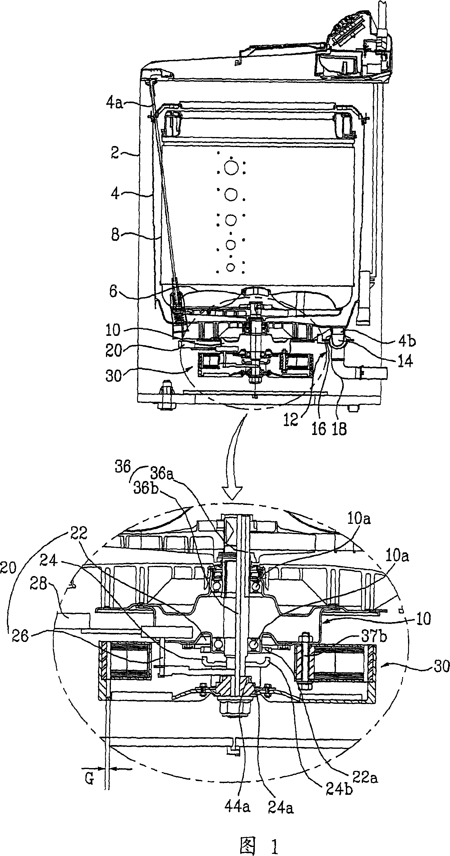 Motor of washing machine