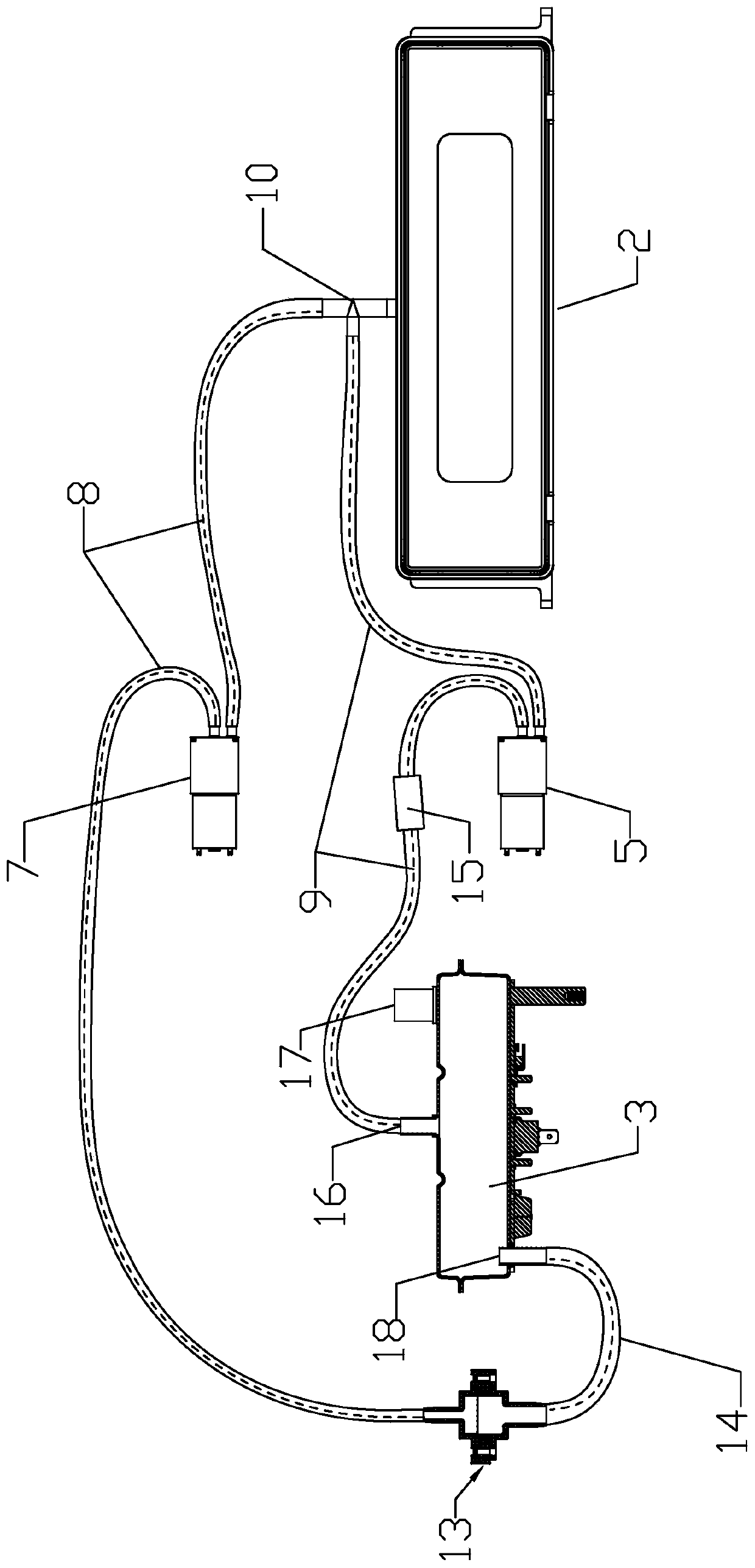 Descaling and water channel cleaning system of steam generator.