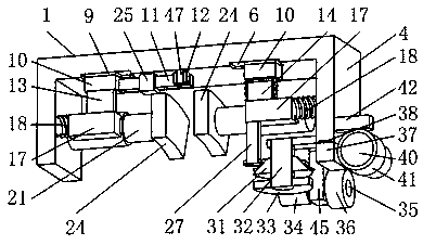 Automobile brake device