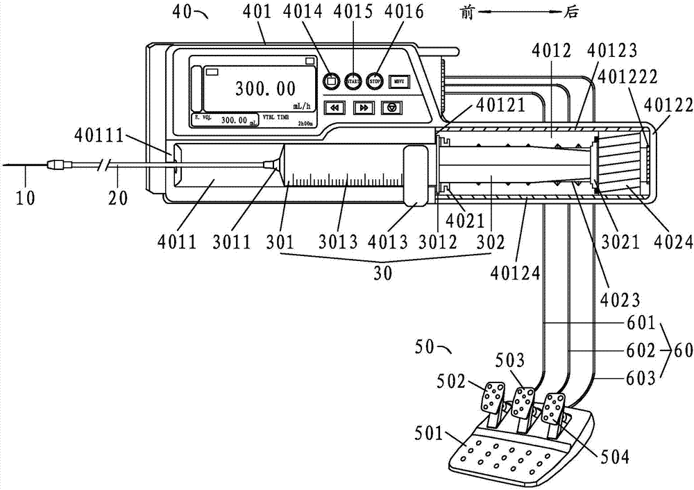 Nerve block injection test device