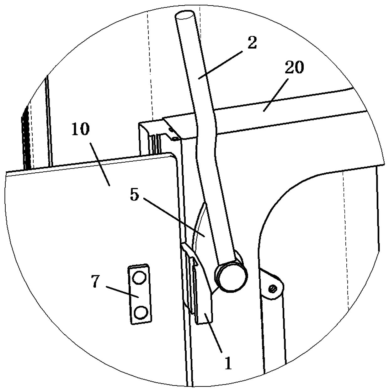 Door lock device