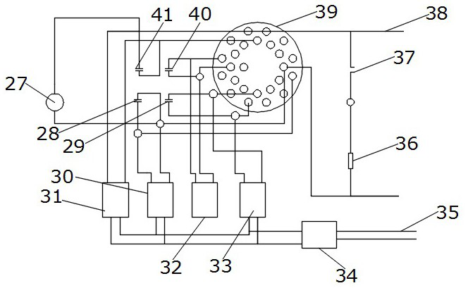 Multifunctional cable testing system and using method thereof