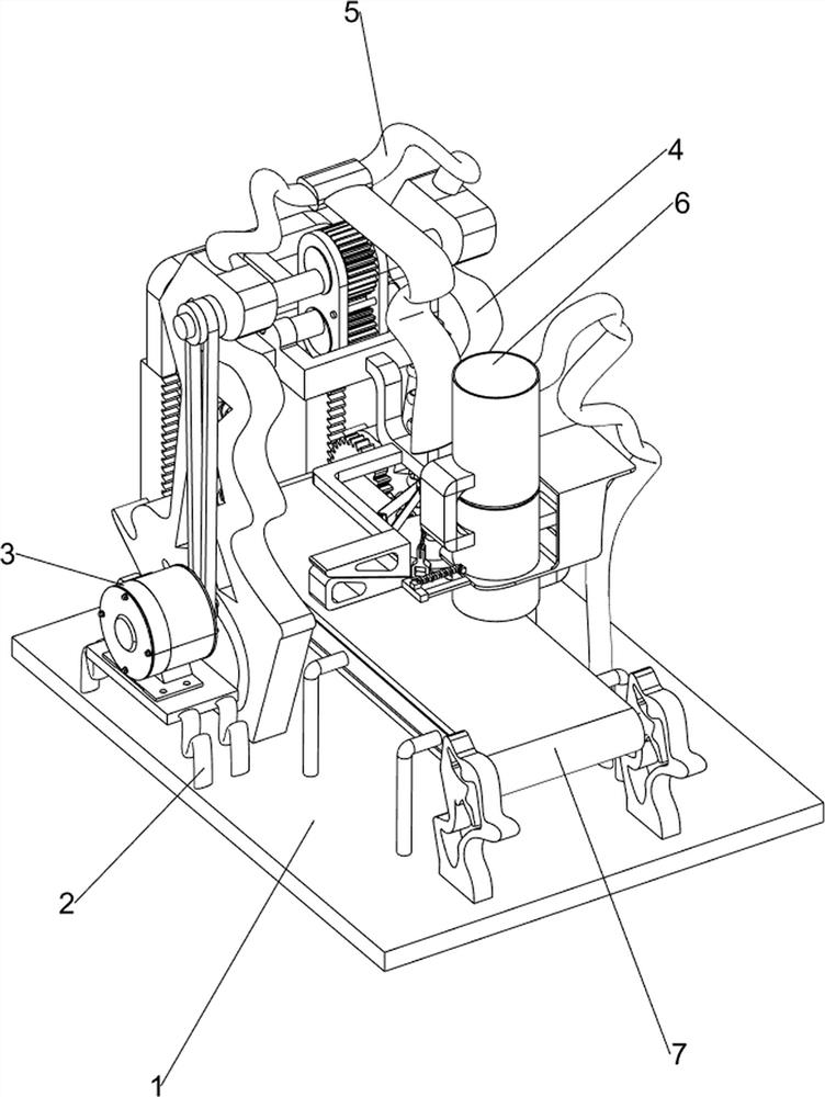 Automatic cover clamping equipment for steel glue barrel