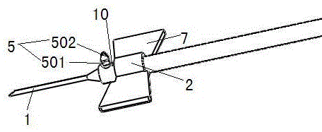 Protective sleeve for blood collection needle and multi-tube blood collection device