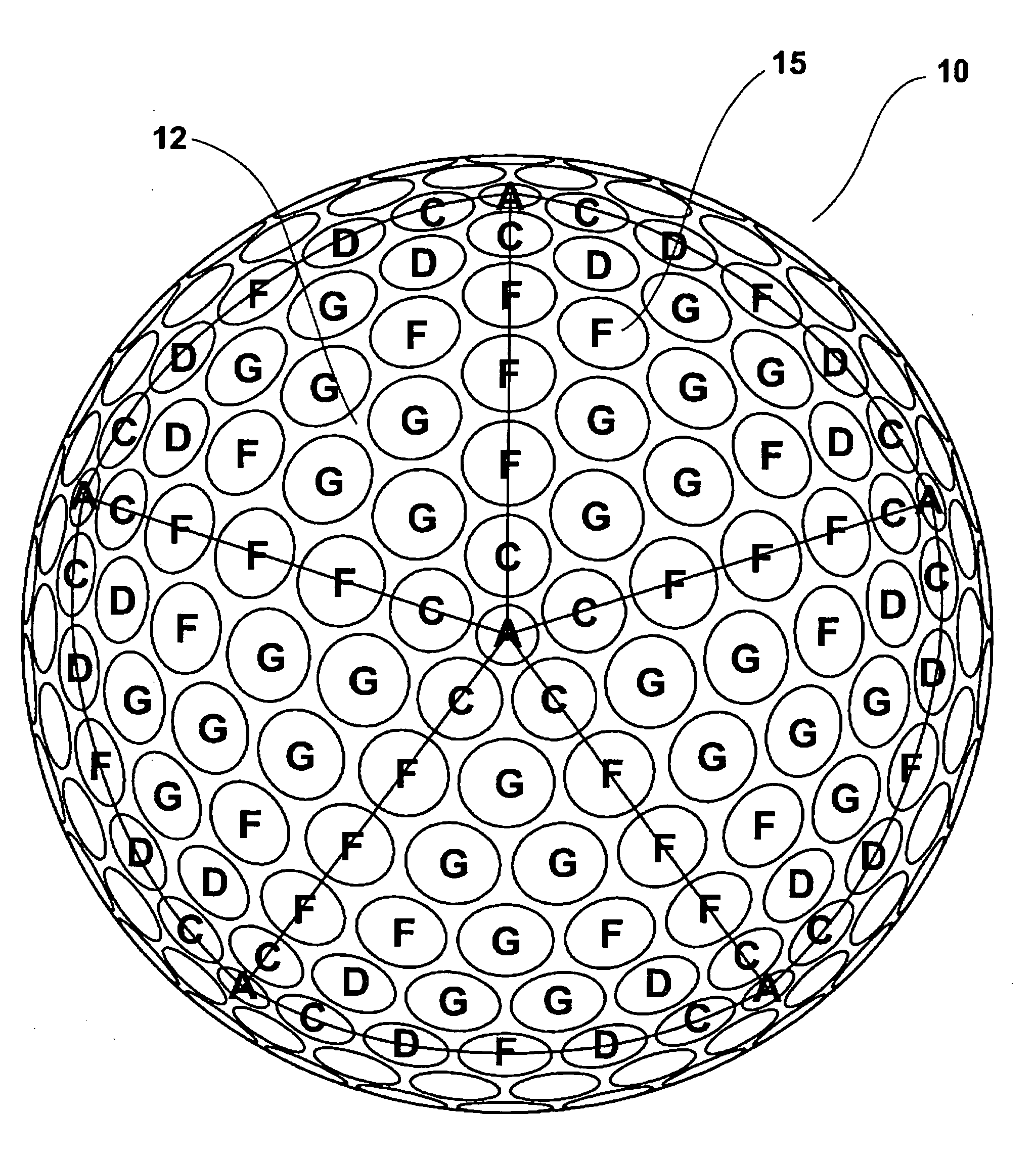 High performance golf ball having a reduced-distance