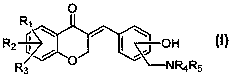 High isoflavone Mannich base compound, its preparation method and use