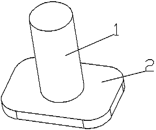 Processing method of lithium ion battery pole