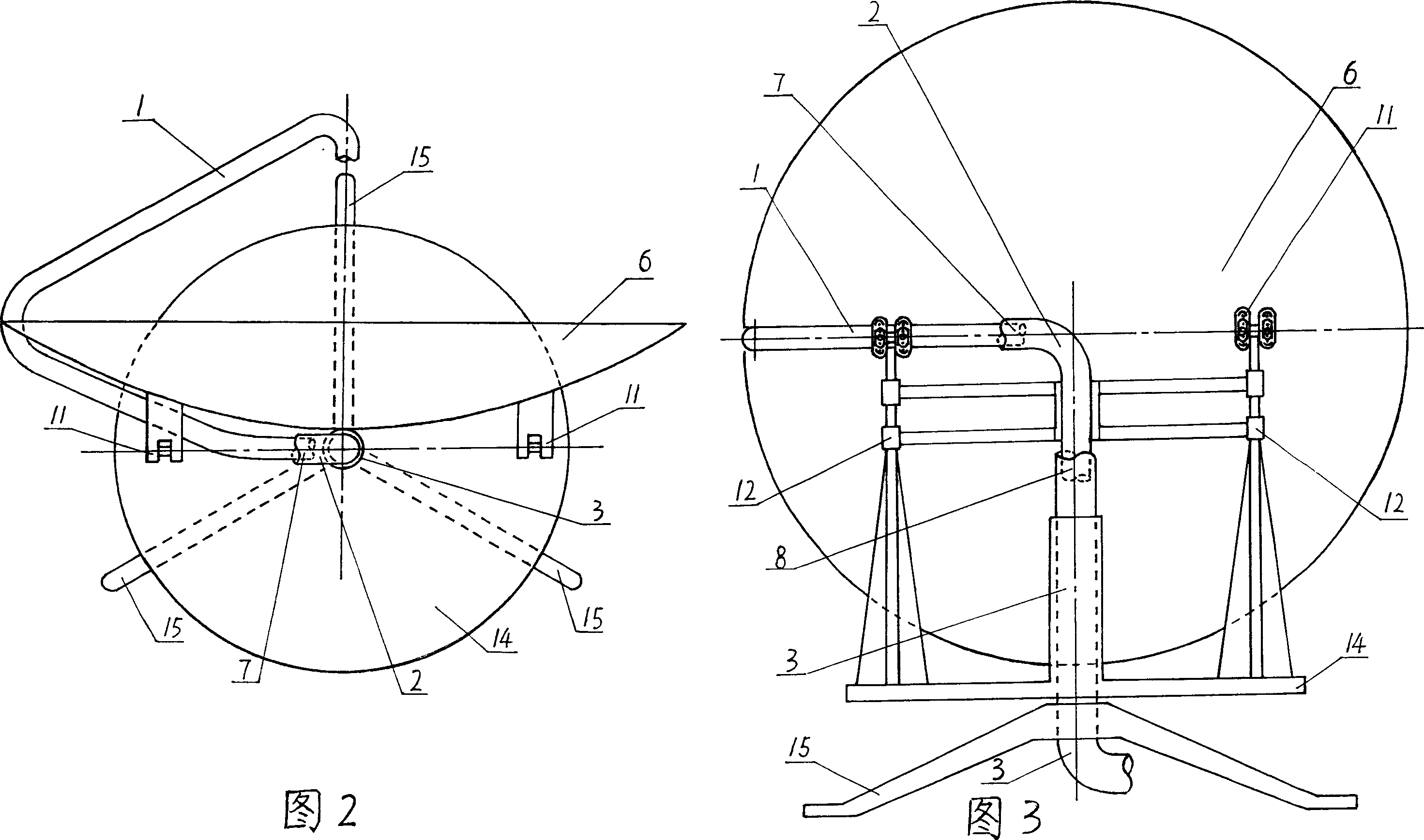 Collection, conduction, reversing, and utilization device for solar energy