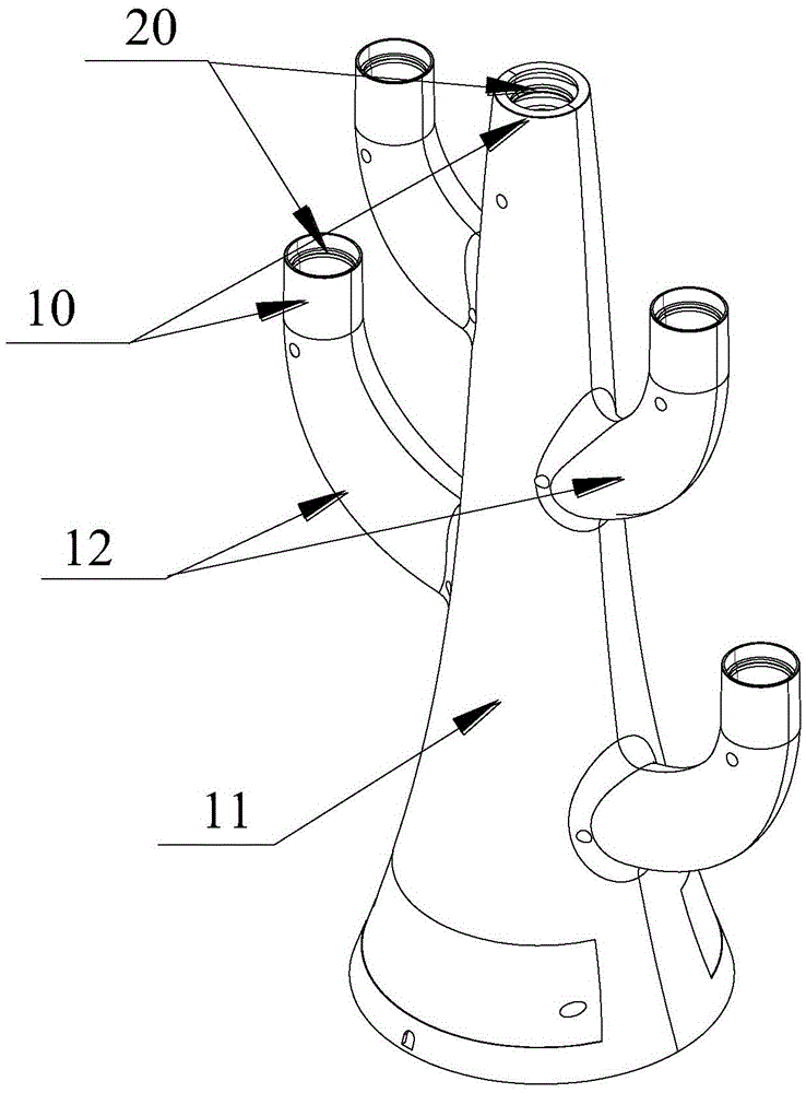 Lamp showing stand