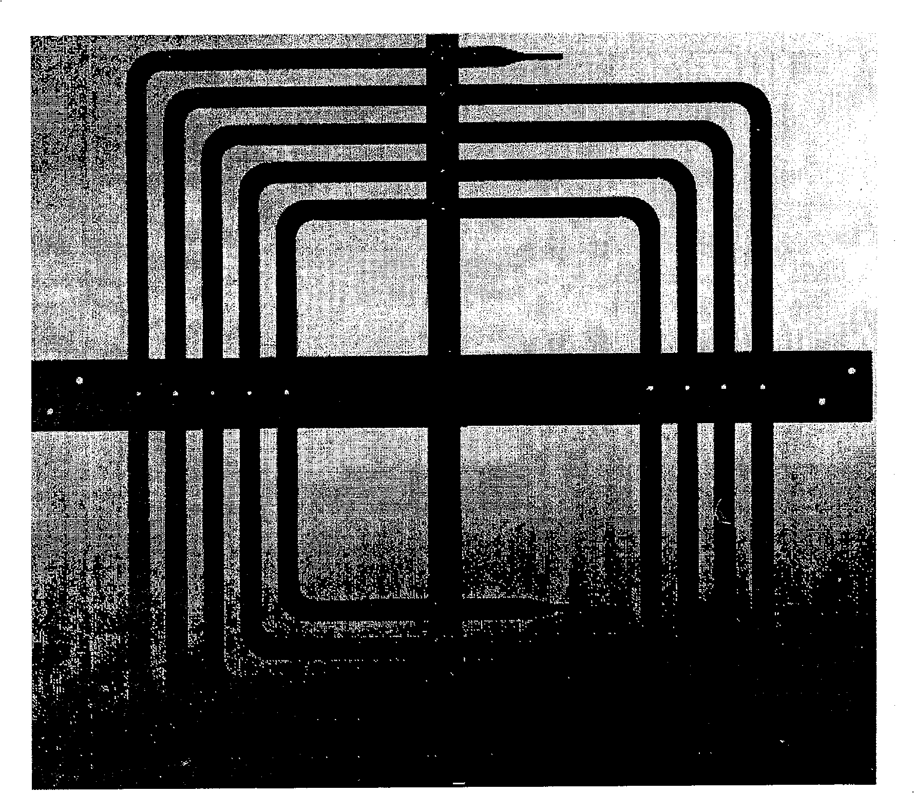 Apparatus for preventing thunderbolt, electronic device and method for preparing plane inductive coil