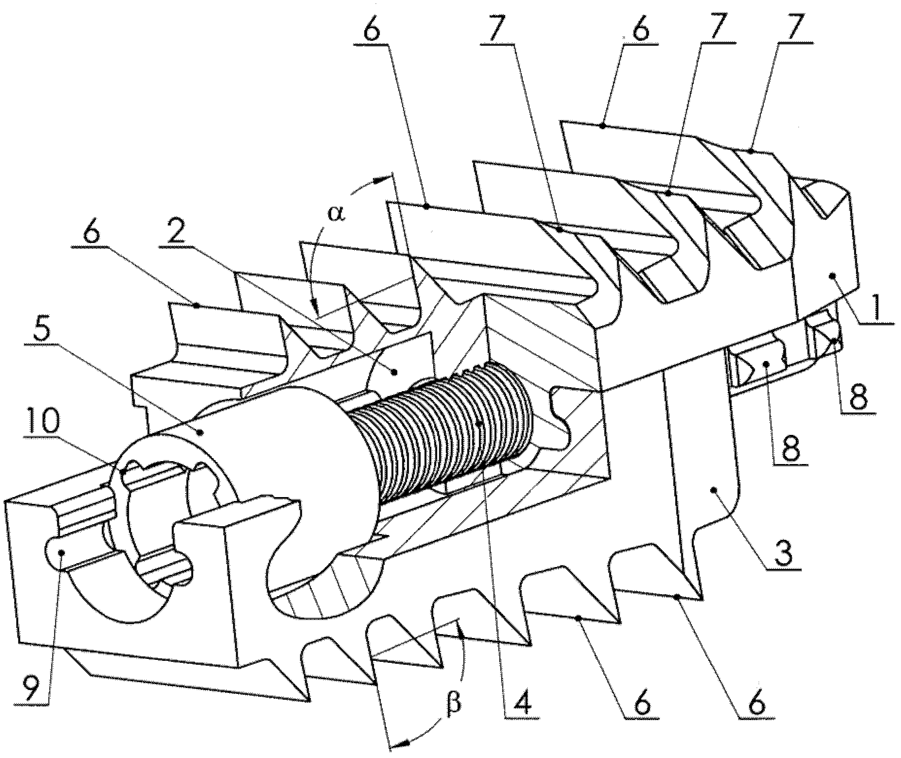 Device for surgical displacement of vertebrae