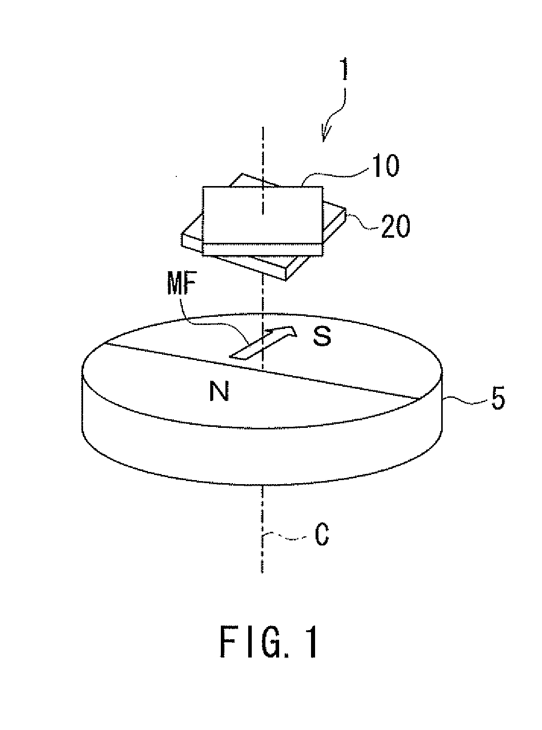 Rotating field sensor