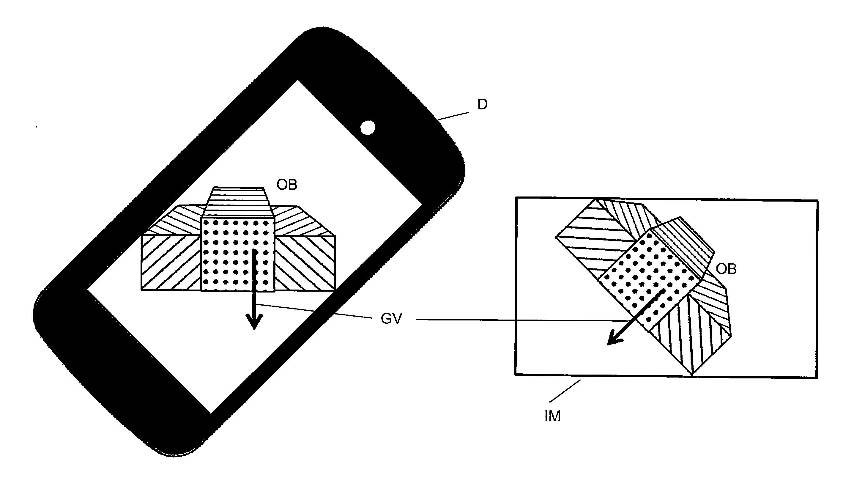 Image processing method, particularly used in a vision-based localization of a device