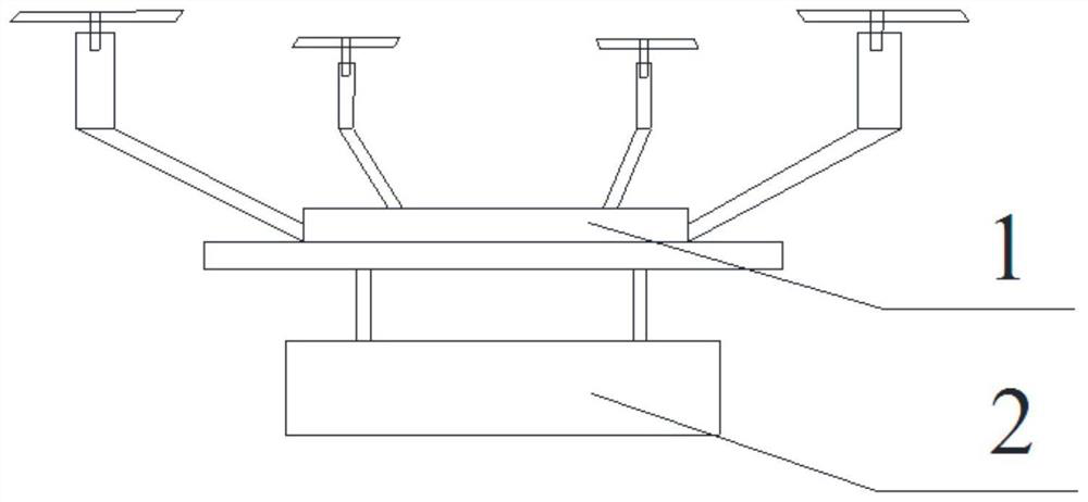 System for monitoring unmanned aerial vehicle personnel in blasting construction site and using method