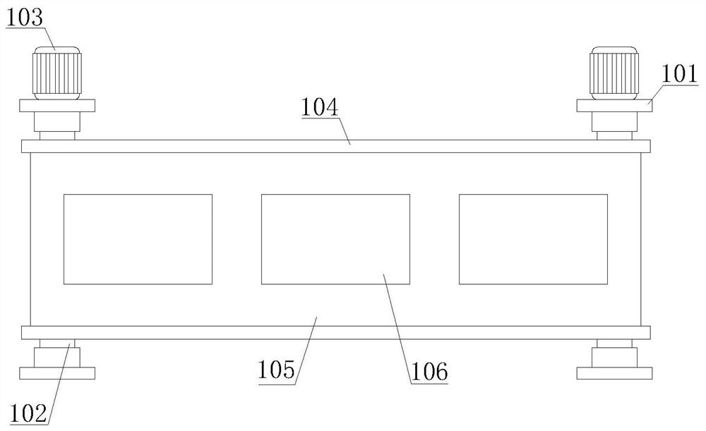 Food packaging, coding, conveying and identifying device and using method thereof