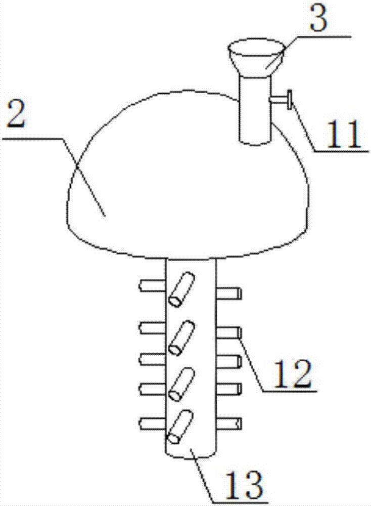 Fermentation device for rice wine manufacturing