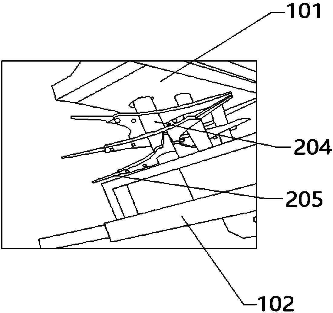 Improved stubble-land zero-tillage straw-covering precision planter