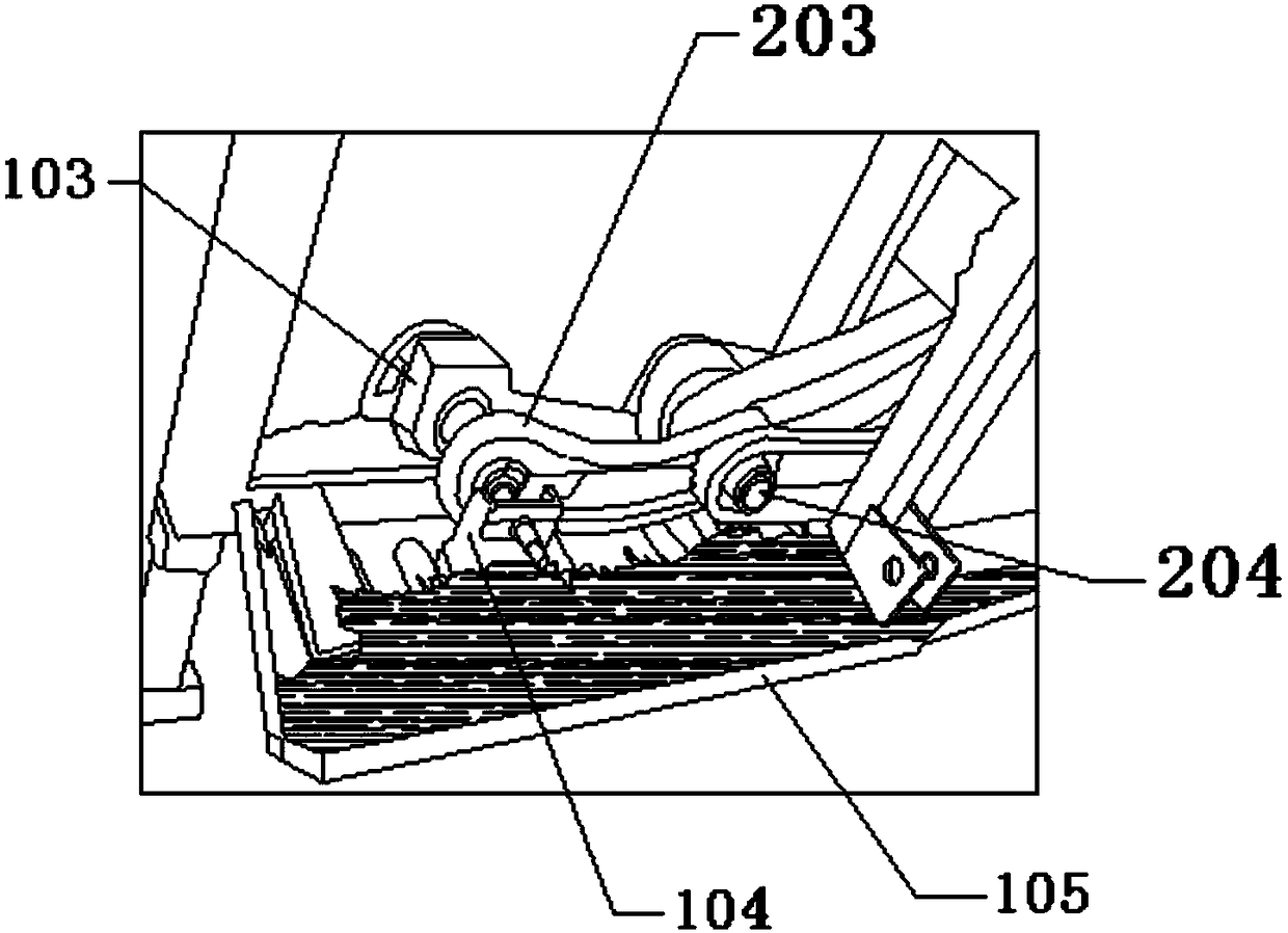 Improved stubble-land zero-tillage straw-covering precision planter