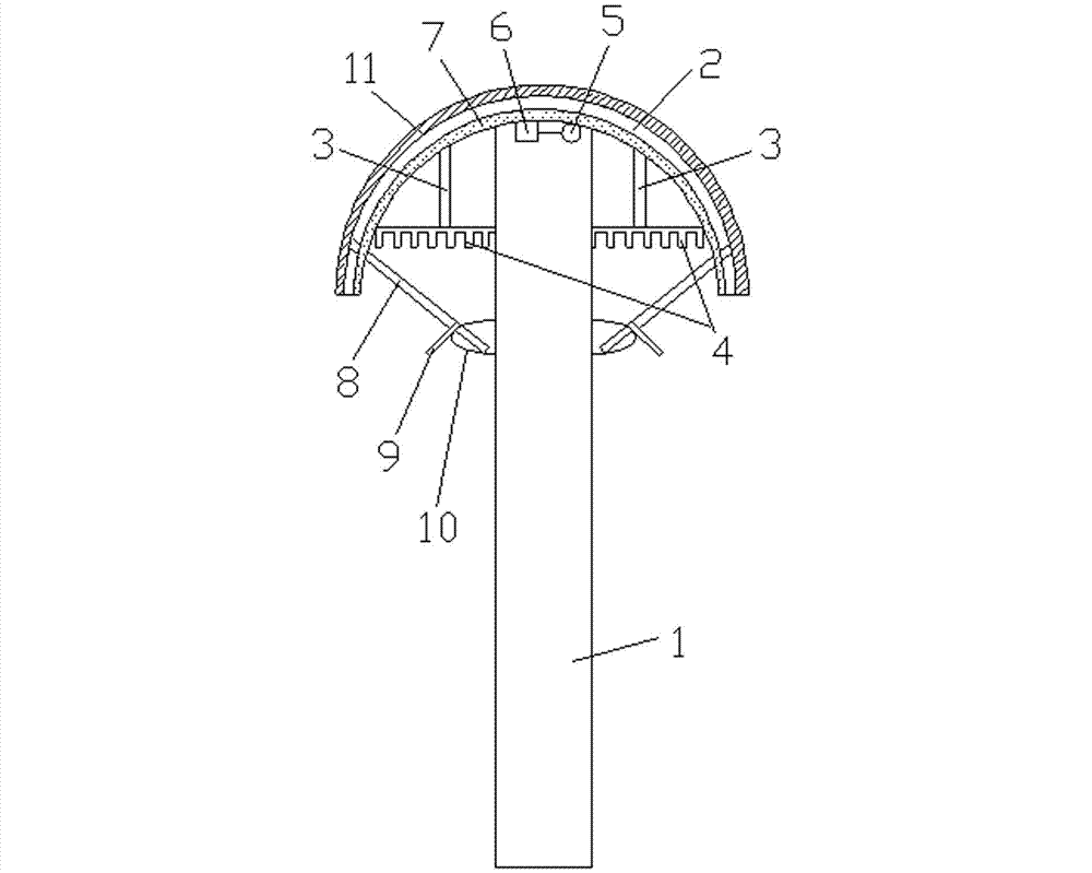 Energy-saving high-pole lamp