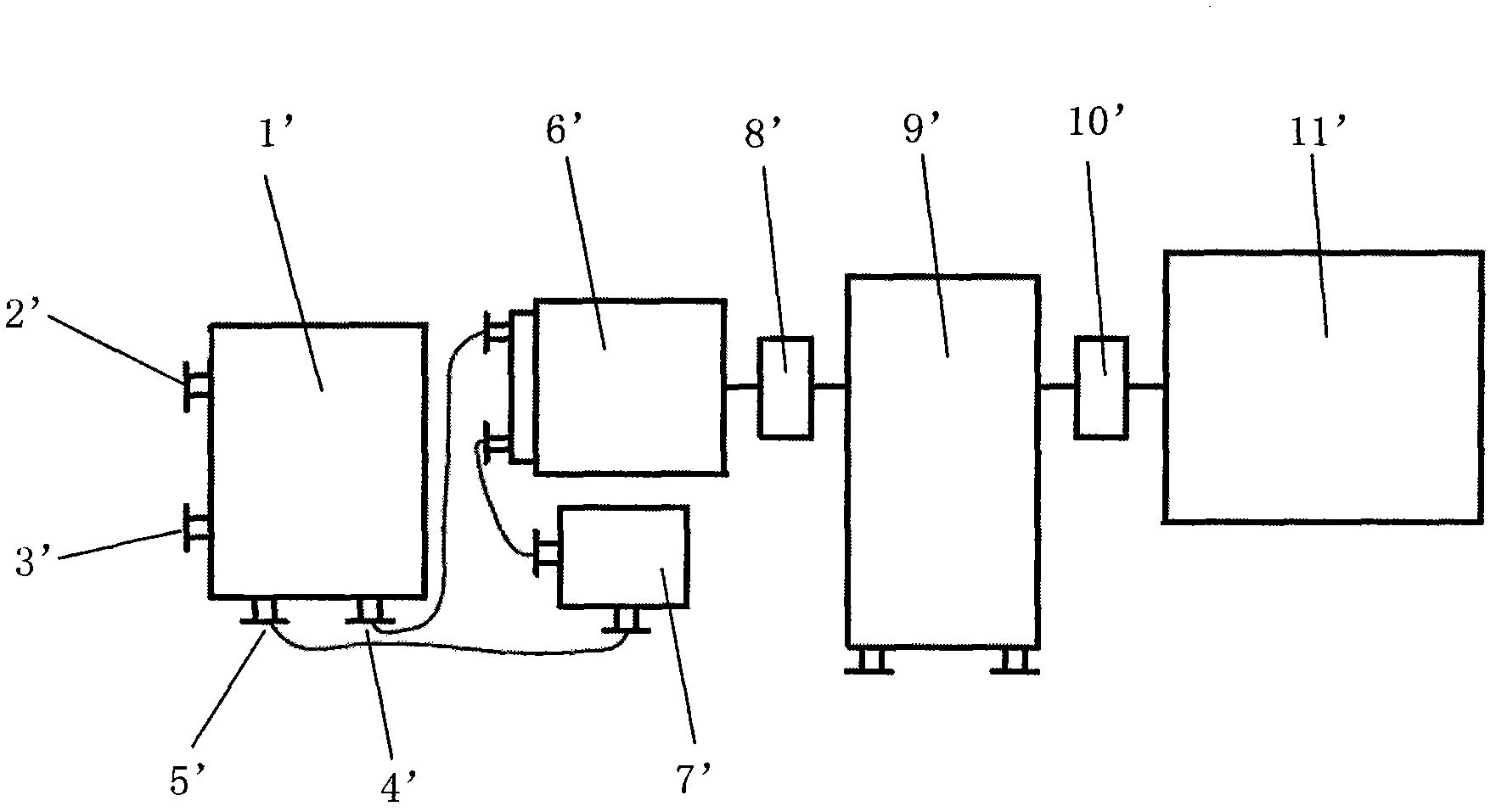 High-pressure energy recovering system for urea solution