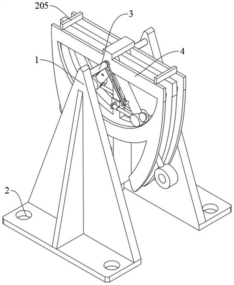 An intelligent horizontal positioning device for electromechanical equipment