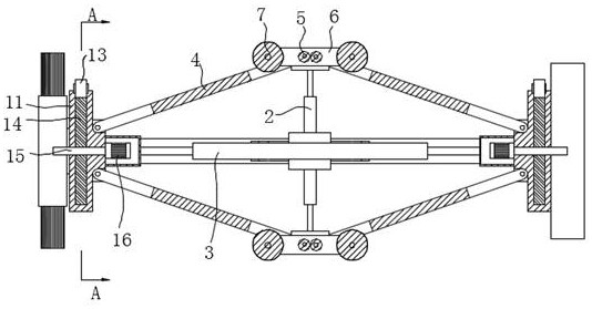 Metal pipe fitting polishing device