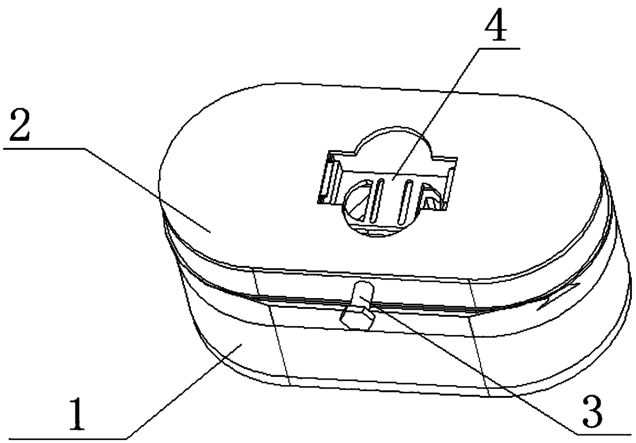 A fixing device for plug connection