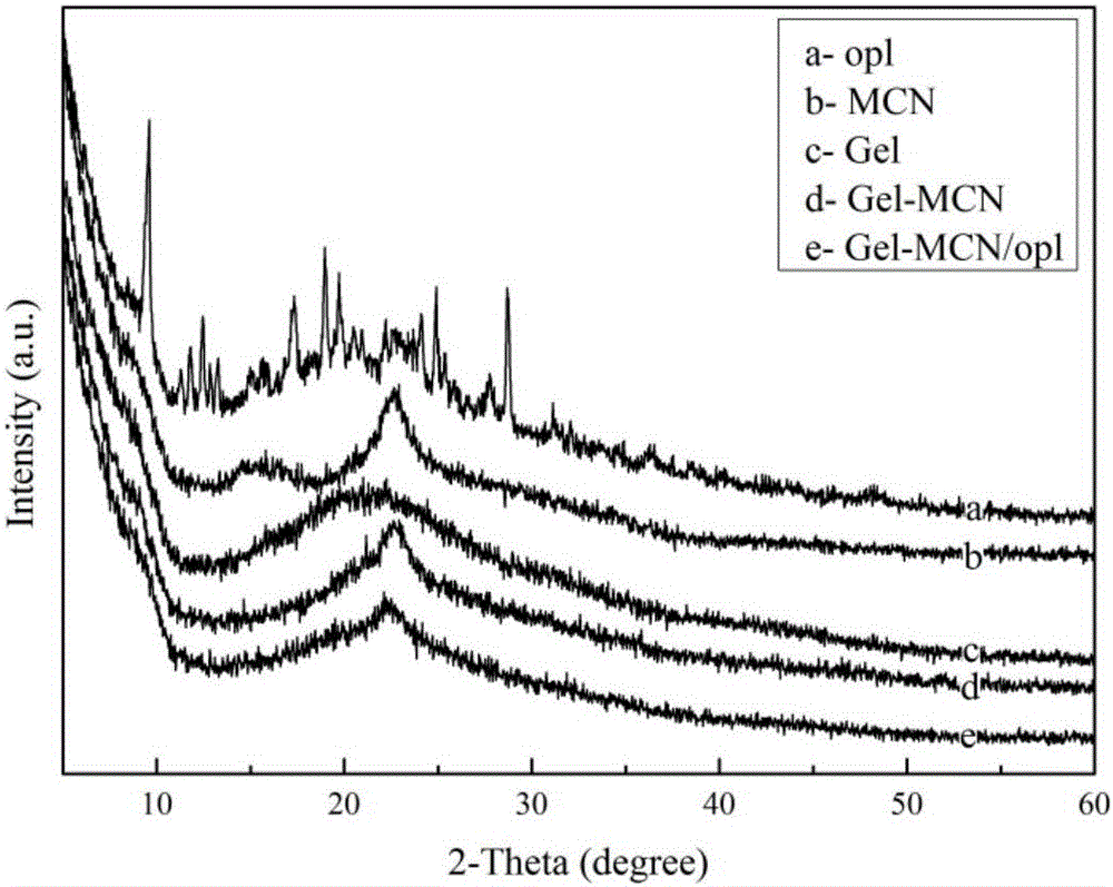 Functional cellulose esterification based chemical cross-linking agent modified gelatin compound and preparation method and application thereof