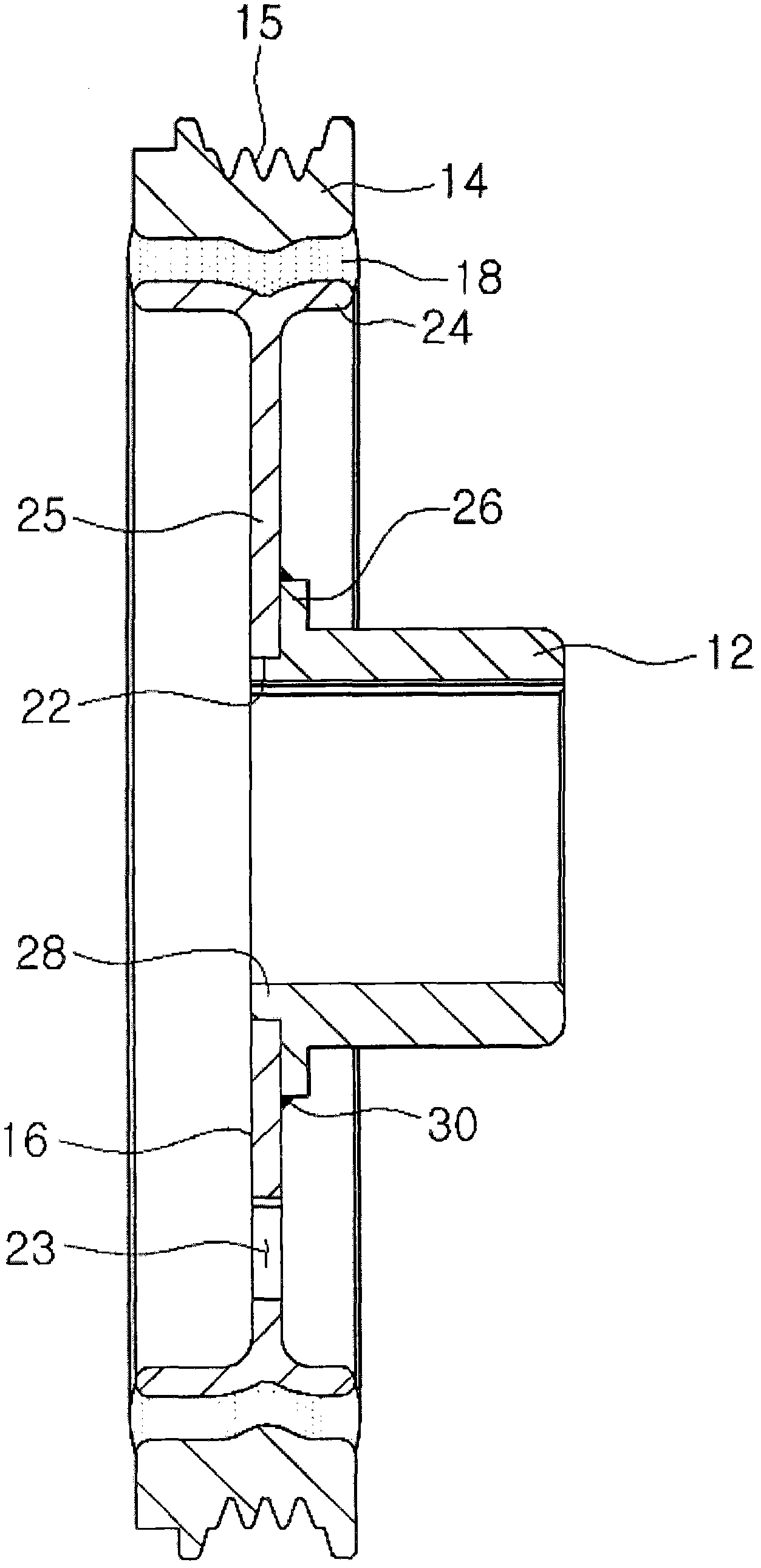 Damper pulley