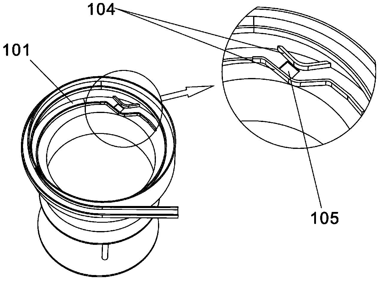 Method for performing correction, pushing, rinsing, delivery, conveying, filling, cover conveying, cover screwing and labeling coding on filling bottle