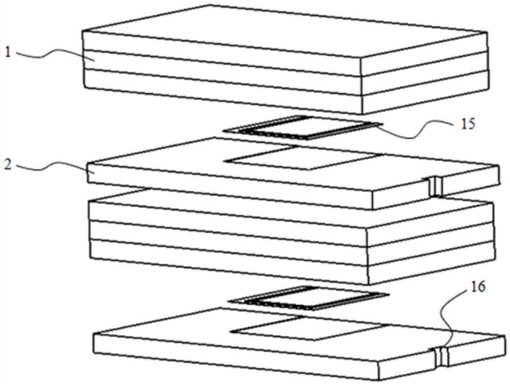 Sandwich-structured power battery arrangement apparatus applying high thermal conductivity foamy carbon material