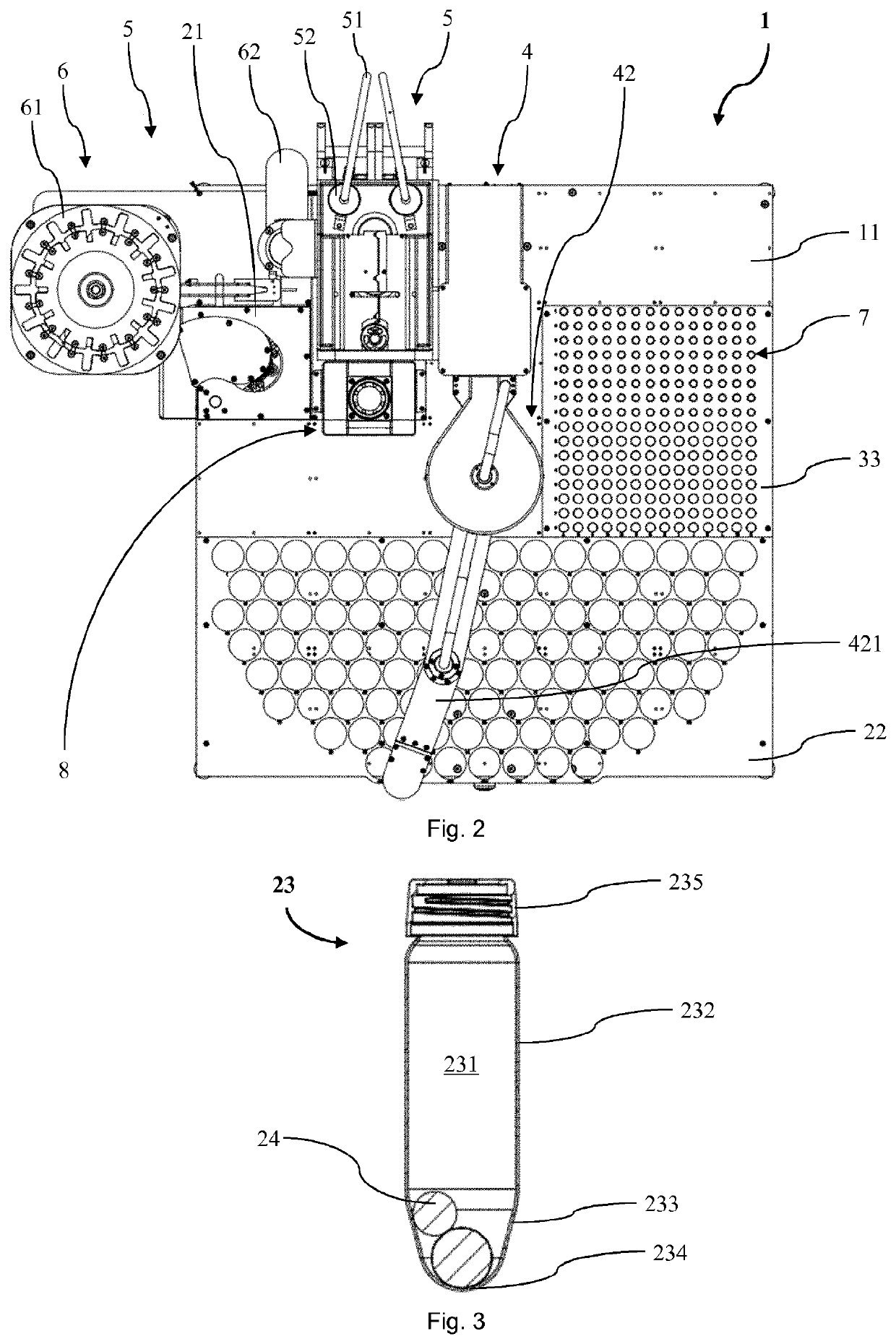 Automated preparation of sample materials for chemical analysis