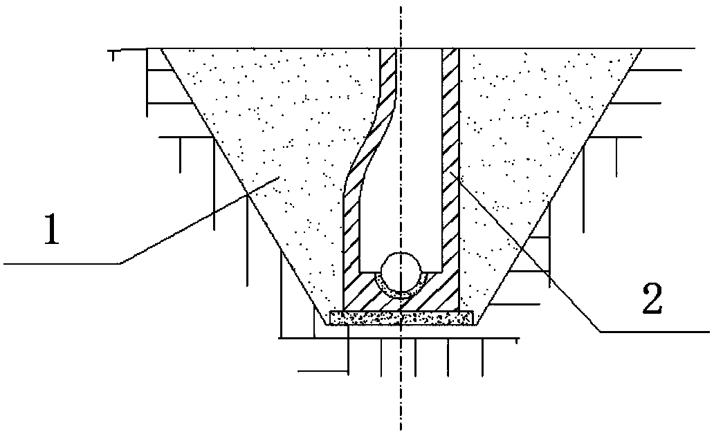 Inspection chamber peripheral backfilling method and application thereof